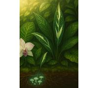 Variegated Dreams | RareLeaf Editions Plant Journal-Hyper-Realistic Thai Constellation & White Knight Cover, 100-Page 6″ × 9″ Notebook with Plant ... every rare variegated leaf in one elegant