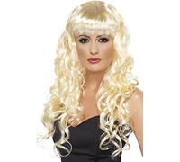 Variety Adult Ladies Siren Long Hair Wigs Fancy Dress Party Accessory