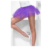 Smiffys Tutu Underskirt, Purple 4 Layers, 30cm Long, Fever Tutu's & Petticoats Fancy Dress, Fever Dress Up Accessories
