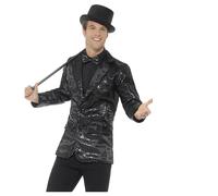 Variety Adult Mens Sequin Jackets Christmas Pantomime Fancy Dress Party Costume