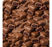 Variety Crystallised Ginger Sweets - Milk & Dark Chocolate Coated Ginger Slices, Assorted Chocolate Candy Selection - padk (500g, Dark Chocolate Crystallised Ginger)