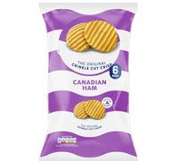 Variety Flavour Crisps 6 x 25g - Assorted Pack of Classic & Tasty Crisp Flavours - Sbrk (8 x Pack, Canadian Ham)