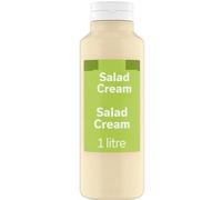 Variety Flavour Sauce Bottle 1L - Creamy Multi-Purpose Sauce for Salads, Grills, Sandwiches & Dips, Rich Taste Dressing, Family Size Pack - cfs (Salad Cream 1L)