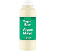 Variety Flavour Sauce Bottle 1L - Creamy Multi-Purpose Sauce for Salads, Grills, Sandwiches & Dips, Rich Taste Dressing, Family Size Pack - cfs (Vegan Mayo 1L)