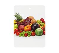 Variety Fresh Vegetables Fruits Car Air Freshener Hanging, Long Lasting Scented Car Aromatherapy Tablets, Square Fragrance Scented Cards for Vehicles, Bedroom, Wardrobe White-style