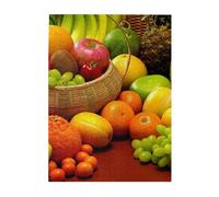 variety fresh vegetables fruits Printed Wooden Puzzle 500 Piece, Cute Puzzle Game in Plastic Box for Family Entertainment and Brain Training Gifts