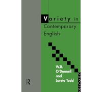 Variety in Contemporary English