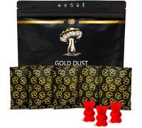 Variety Mode Discovery Set Mushroom Coffee & Gummies 40g | 5 sachets Mushroom Power, 3 Mushroom Gummies (Cherry) | For Focus, Energy & Calm - 100% Natural, Organic, Vegan