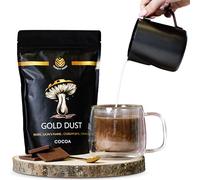Variety Mode Gold Dust Cocoa Mushroom Coffee (240g - 30 Servings) | Mushroom Powder Containing Lions Mane, Reishi, Chaga & Ashwagandha | For Focus, Energy & Calm - 100% Natural, Organic, Vegan