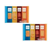 Variety Pack Biscuits 700g, Malted Milk, Custard Creams, Bourbon Creams, Shortcake, Suitable for Vegetarian,Pack Of 2