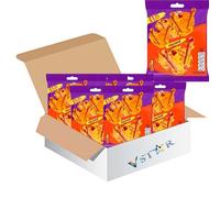 Variety Pack of Spicy Corn Snacks PMP - Fuego, Volcano Chilli Cheese, Blue Heat Chilli Lime, Intense Nacho Cheese & Dragon Sweet Chilli - 55g - Tks (14 x Pack, Volcano)