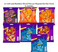 Variety Pack of Spicy Snacks - PMP - 55g - Fuego, Volcano Chilli Cheese, Blue Heat Chilli Lime, Nacho Cheese & Sweet Chilli Flavours - Tks (21 x Random Mixed, Intense Nacho)