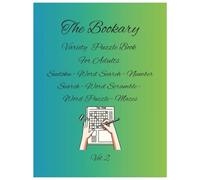 Variety Puzzle Book for Adults VOL 2: 100+ Brain-Boosting Puzzles Including Sudoku, Word Search, Mazes & More