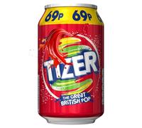 Variety Soft Drinks Full Box Pack PMP - Assorted Fizzy Flavours - Br (Full Box (24 x Cans), Tizer 330ml)