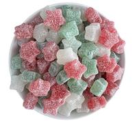 Variety Sweet Pack - 500g Bag - Assorted Pick & Mix Candy Selection, Mixed Flavour Chewy & Gummy Sweets (Vegan Fizzy Christmas Stars)