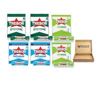 Variety Trebor Mint Rolls Bundle 4 Pack - Pack of 6 | 2 x Softmints Spearmint 152g, 2 x Peppermint 179.6g & 2x Extra Strong Peppermint 145g | Mixed Flavour Fresh Breath Sweets Bulk