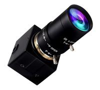 Varifocal Lens USB Camera 8MP USB Webcam Mini Camera,Webcam with Sony IMX179,Support 3264X2448@15fps,UVC Compliant Camera,Web Camera Support Most OS