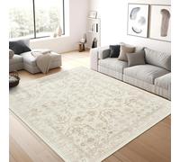 VARIKASHOM Extra Large Rugs for Living Room Bedroom Home Decor Aesthetic Carpets,Vintage Patterns Beige, Gray, White Home House Decor,Beige,200 x 240 cm