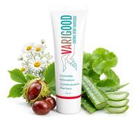 VarikoGood Cream Varicose Veins and Broken Capillaries Circulation Legs Swollen Feet Reliever Refreshing with Centella Asiatica Aloe Vera Pack x2 200 ml
