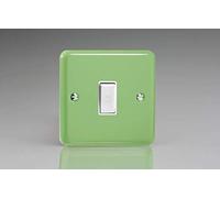Varilight 1-Gang 10A Intermediate Rocker Switch Beryl Green