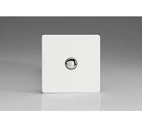 Varilight 1-Gang 6A 1-Way Push-to-Make Momentary Switch Premium White XDQM1S