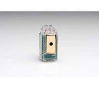 Varilight 1-Way Remote/Tactile Touch Control Master LED Dimmer 1 x 0-100W (1 Grid Space) Brass
