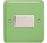 Varilight 10A Fan Isolating Switch (3 Pole) Beryl Green