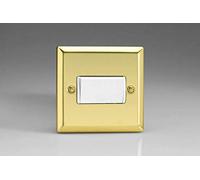 Varilight 10A Fan Isolating Switch (3 Pole) Victorian Brass XVFIW