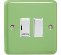 Varilight 13A Switched Fused Spur Beryl Green