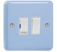 Varilight 13A Switched Fused Spur Duck Egg Blue