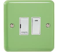Varilight 13A Switched Fused Spur + Neon Beryl Green