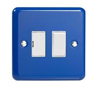Varilight 13A Switched Fused Spur Reflex Blue