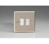 Varilight 13A Switched Fused Spur Satin