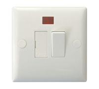 Varilight 13A Switched Fused Spur With Neon Indicator For Safe Electrical Connections