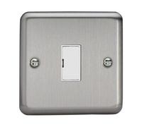 Varilight 13A Unswitched Fused Spur Matt Chrome Xs6Uw