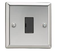 Varilight 13A Unswitched Fused Spur Mirror Chrome