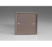 Varilight - 1G Blank Plate Pewter - XRSB
