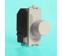 Varilight 2-Way V-Dim Push On/Off Rotary Dimmer 60-400W (1 Grid Space) White