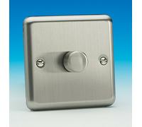 Varilight Classic Vpro 1G Dimmer, Brushed Matt Chrome, JSP401 by Varilight