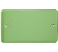Varilight Double Blank Plate Beryl Green