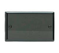 Varilight Double Blank Plate - Classic Iridium, Xidb