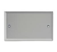Varilight Double Blank Plate - Classic Satin, Xndb
