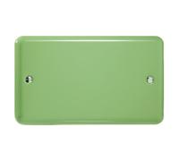 Varilight Double Blank Plate Beryl Green