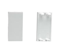 Varilight Dsbb Single Blanking Plate - 1 Datagrid Module Space - White Modular Cover