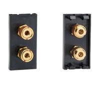 Varilight Dsbw Single Blank For 1 Datagrid Space, Black, Durable Modular Blanking Plate, Pack Of 1