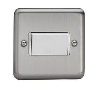 Varilight Fan Isolating Switch (3 Pole) Matt Chrome Xsfiw