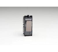 Varilight G100Pi Powergrid Module Iridium Black 10A Multi-Way Push Retractive Light Switch