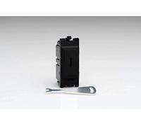 Varilight G202SKB PowerGrid Module Black 20A 2-Way Single Pole Key Switch