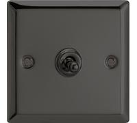 Varilight - Intermediate Classic Toggle Switch Iridium-Black - XIT7