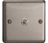 Varilight - Intermediate Classic Toggle Switch Matt Chrome - XST7
